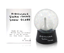 Load image into Gallery viewer, DAVID SHRIGLEY &#39;Ridiculous Swan Thing&#39; (2021) Collectible Snowdome