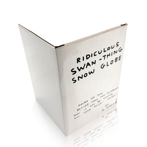 DAVID SHRIGLEY 'Ridiculous Swan Thing' (2021) Collectible Snowdome