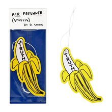 Load image into Gallery viewer, DAVID SHRIGLEY 'Truth Banana' (2019) Collectible Air Freshener - Signari Gallery