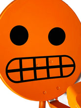 Load image into Gallery viewer, DENIAL 'Satellite Dish' (2019) Full-Size Hand-Painted Dish (orange) - Signari Gallery