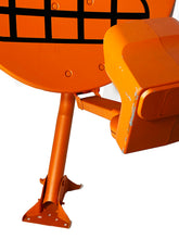Load image into Gallery viewer, DENIAL 'Satellite Dish' (2019) Full-Size Hand-Painted Dish (orange) - Signari Gallery