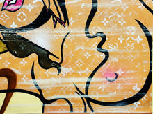 Load image into Gallery viewer, DILLON BOY 'LV Woman' (2023) Custom Framed Hand-Painted Original on Canvas - Signari Gallery