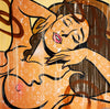 DILLON BOY 'LV Woman' (2023) Custom Framed Hand-Painted Original on Canvas - Signari Gallery