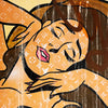 DILLON BOY 'LV Woman' (2023) Custom Framed Hand-Painted Original on Canvas - Signari Gallery