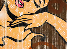 Load image into Gallery viewer, DILLON BOY 'LV Woman' (2023) Custom Framed Hand-Painted Original on Canvas - Signari Gallery
