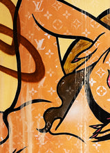 Load image into Gallery viewer, DILLON BOY 'LV Woman' (2023) Custom Framed Hand-Painted Original on Canvas - Signari Gallery