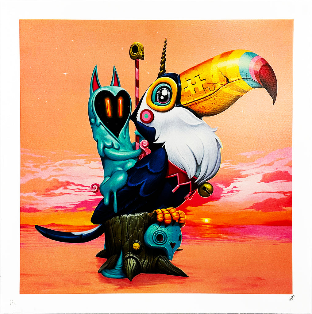 DULK 'Soul Rider' (2021) 27-Color Screen Print (PP) - Signari Gallery