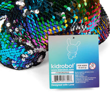Load image into Gallery viewer, DUNNY x KidRobot 'Flippin' Rainbows' (2023) Designer Plush Sequined Figure - Signari Gallery