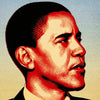 EL MAC 'Obama: Hope' (2008) Rare Original Promotional Sticker - Signari Gallery