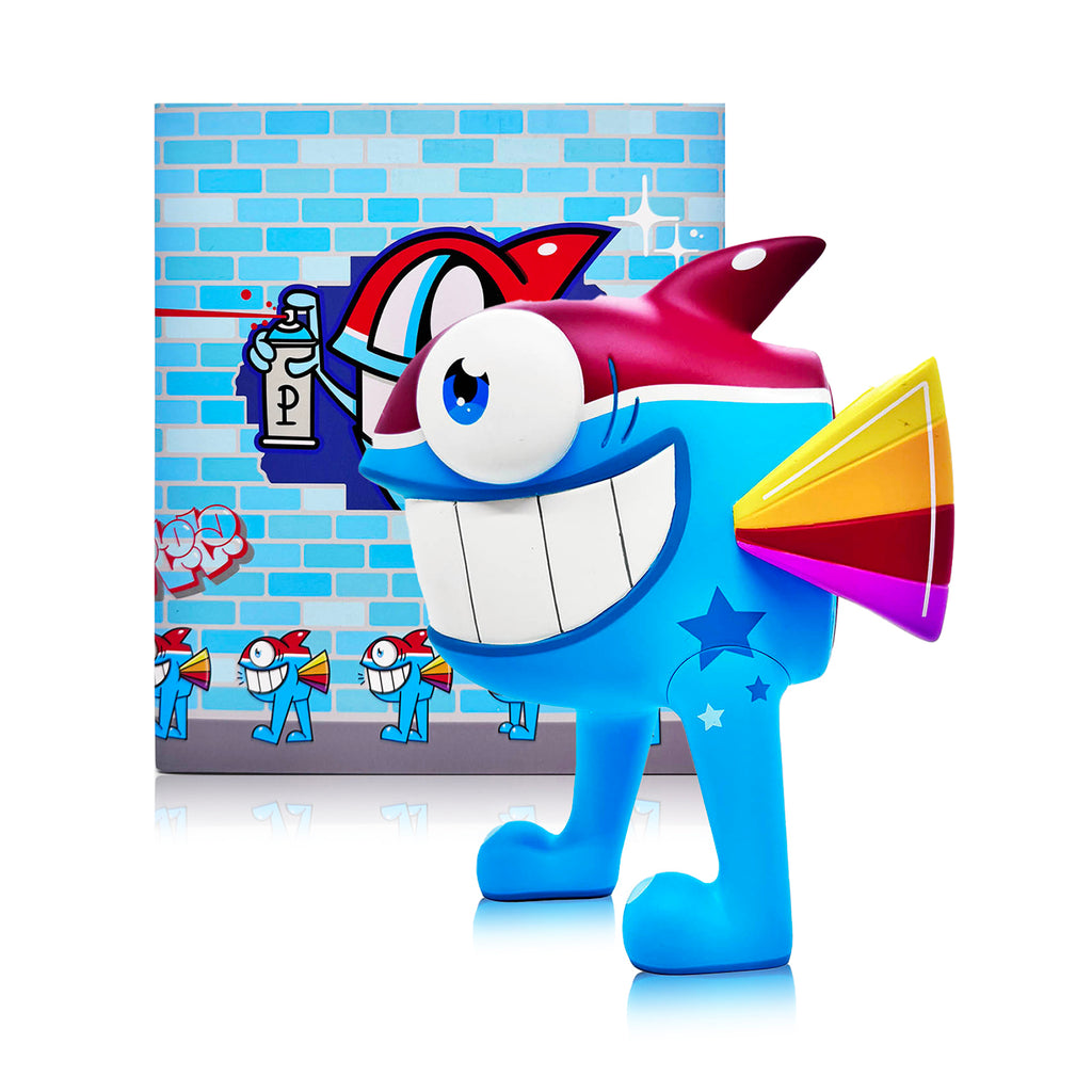 EL PEZ 'The Walking Fish' (2022) Designer Vinyl Art Figure (Tropical) - Signari Gallery
