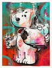 ÉLISÉE SKAYZOO 'Snoopy Mask' (2024) Original on Wood Panels - Signari Gallery