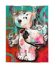 Load image into Gallery viewer, ÉLISÉE SKAYZOO 'Snoopy Mask' (2024) Original on Wood Panels - Signari Gallery