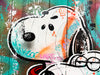 ÉLISÉE SKAYZOO 'Snoopy Mask' (2024) Original on Wood Panels - Signari Gallery