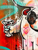 ÉLISÉE SKAYZOO 'Snoopy Mask' (2024) Original on Wood Panels - Signari Gallery