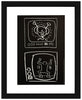 ERIC ORR x KEITH HARING 'Untitled TVs' (2023) Original Framed Show Card - Signari Gallery