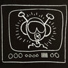 ERIC ORR x KEITH HARING 'Untitled TVs' (2023) Original Framed Show Card - Signari Gallery