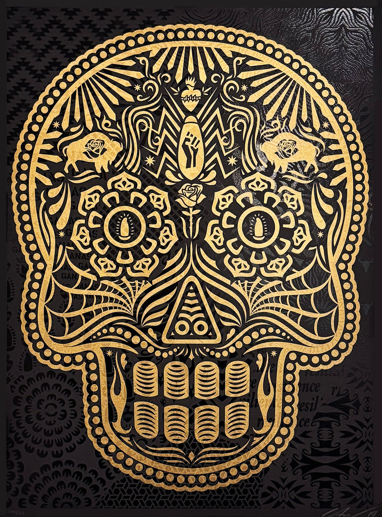 ERNESTO YERENA 'Day of the Dead Calavera' (2019) Screen Print - Signari Gallery