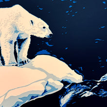 Load image into Gallery viewer, ERNESTO YERENA 'Polar Bear' (2023) Screen Print - Signari Gallery