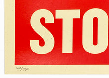 Load image into Gallery viewer, ERNESTO YERENA x SHEPARD FAIREY 'Vote! Stop Fascism' Screen Print - Signari Gallery