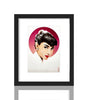 EYESAW 'Audrey' (2012) Original (framed) Show Card - Signari Gallery