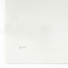 Load image into Gallery viewer, FAKE 'Flower Power' (2024) 5-Color Screen Print (pink) - Signari Gallery