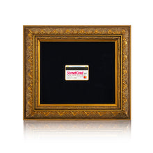 Load image into Gallery viewer, FAKE 'Street Cred' (2025) Hand-Signed, Custom Framed "Credit" Card