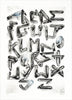 FANAKAPAN 'Chrome 7's A-Z' (2020) Hand-Finished Screen Print (#18/30) - Signari Gallery