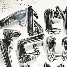 Load image into Gallery viewer, FANAKAPAN 'Chrome 7's A-Z' (2020) Hand-Finished Screen Print (#18/30) - Signari Gallery