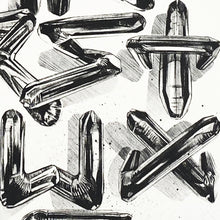 Load image into Gallery viewer, FANAKAPAN 'Chrome 7's A-Z' (2020) Hand-Finished Screen Print (#18/30) - Signari Gallery