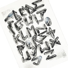 Load image into Gallery viewer, FANAKAPAN 'Chrome 7's A-Z' (2020) Hand-Finished Screen Print (#18/30) - Signari Gallery