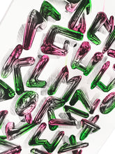 Load image into Gallery viewer, FANAKAPAN 'Chrome 7's A-Z' (2020) Hand-Finished Screen Print - Signari Gallery