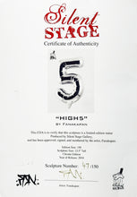 Load image into Gallery viewer, FANAKAPAN 'High 5' (Chrome) Balloon Figure Sculpture - Signari Gallery