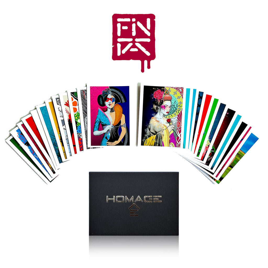 FIN DAC 'HomEage' (2024) Hand-Signed Collector's Ed. Postcard Set (#117) - Signari Gallery