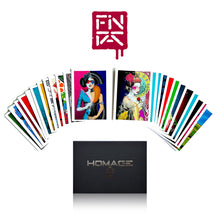 Load image into Gallery viewer, FIN DAC 'HomEage' (2024) Hand-Signed Collector's Ed. Postcard Set (#117) - Signari Gallery