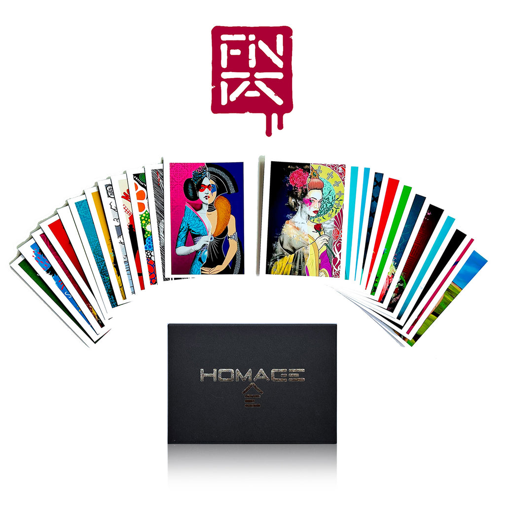 FIN DAC 'HomEage' (2024) Hand-Signed Collector's Ed. Postcard Set (#118) - Signari Gallery