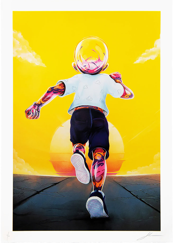 FLOG 'New Horizon' (2024) 23-Color Screen Print - Signari Gallery