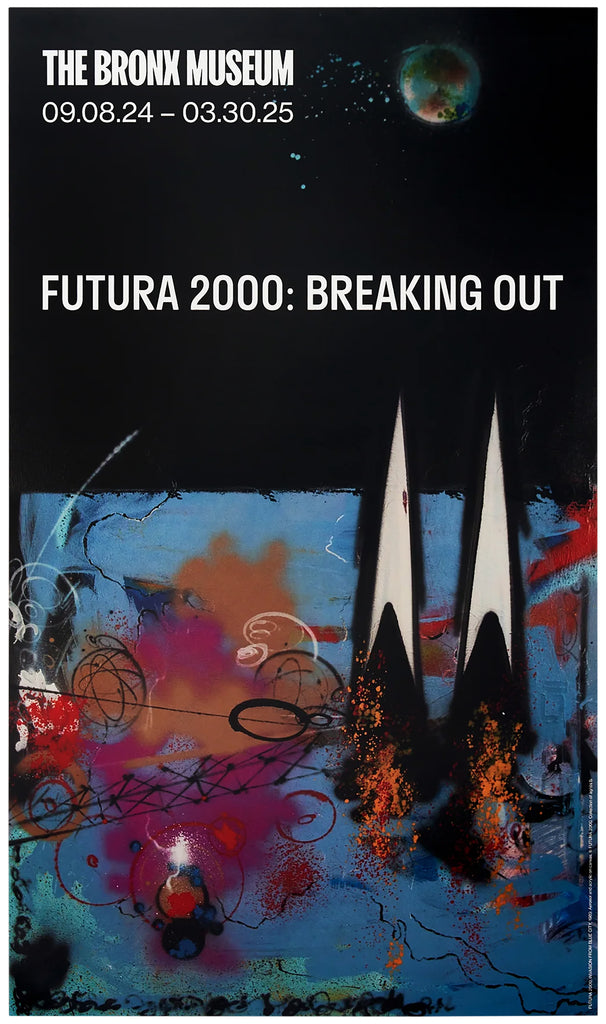 FUTURA 'Bronx Museum: Breakout' (2024) Exhibition Poster - Signari Gallery