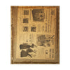 GEORGE POST 'Powell and Taylor' (1951) Rare Serigraph on Repurposed Art Board - Signari Gallery