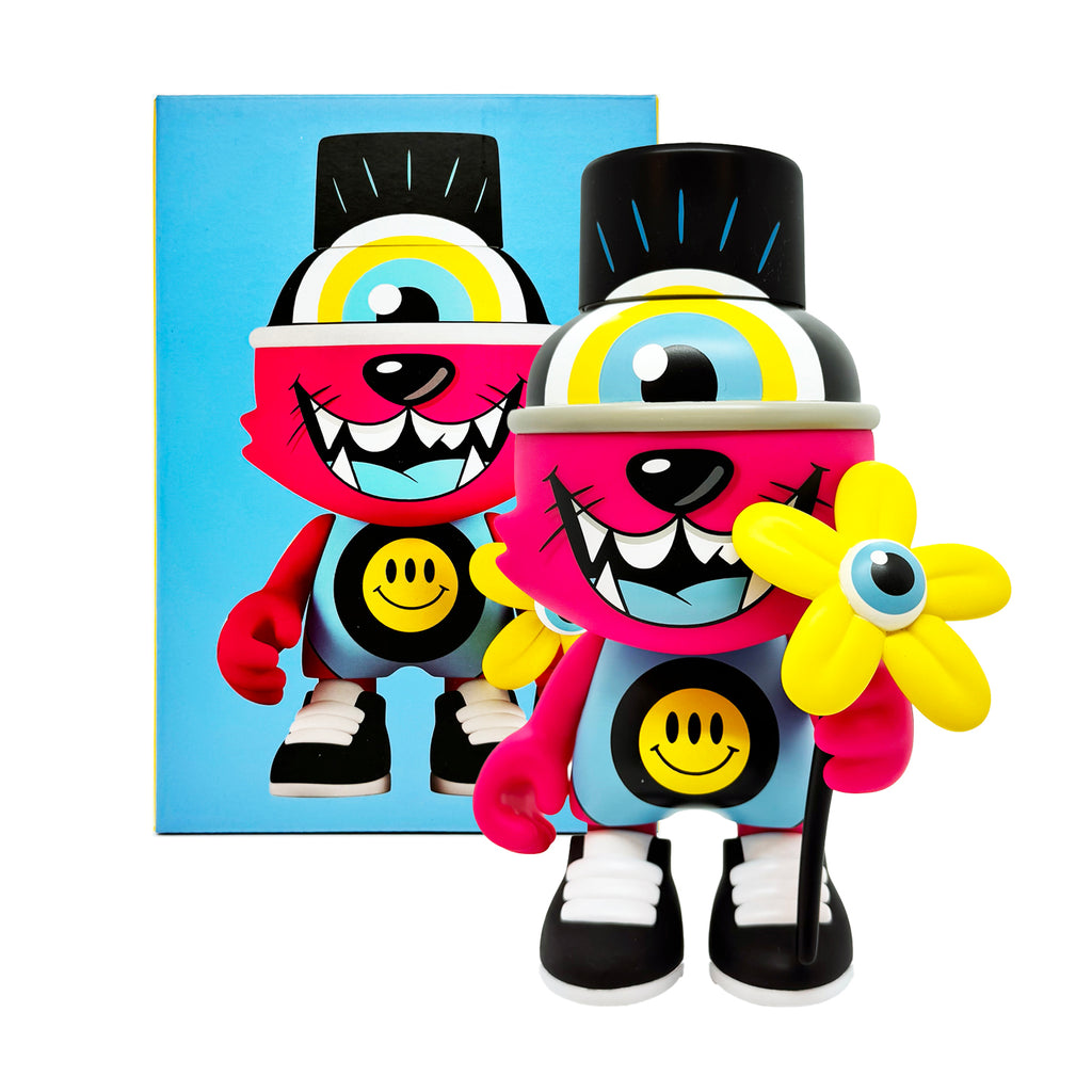 GREG MIKE x Superplastic 'Pink Superkranky' (2024) Designer Vinyl Art Figure - Signari Gallery