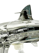 Load image into Gallery viewer, HAJIME SORAYAMA 'Shark' Plated Resin Sculpture + Stand - Signari Gallery