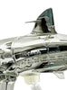 HAJIME SORAYAMA 'Shark' Plated Resin Sculpture + Stand - Signari Gallery
