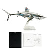 HAJIME SORAYAMA 'Shark' Plated Resin Sculpture + Stand - Signari Gallery