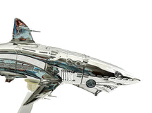 Load image into Gallery viewer, HAJIME SORAYAMA 'Shark' Plated Resin Sculpture + Stand - Signari Gallery