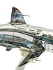 HAJIME SORAYAMA 'Shark' Plated Resin Sculpture + Stand - Signari Gallery