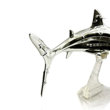 Load image into Gallery viewer, HAJIME SORAYAMA 'Shark' Plated Resin Sculpture + Stand - Signari Gallery