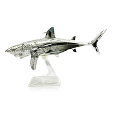 Load image into Gallery viewer, HAJIME SORAYAMA 'Shark' Plated Resin Sculpture + Stand - Signari Gallery