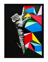 Load image into Gallery viewer, HAMA WOODS 'Climb to Safety' (black) 24-Color Screen Print - Signari Gallery