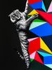 HAMA WOODS 'Climb to Safety' (black) 24-Color Screen Print - Signari Gallery