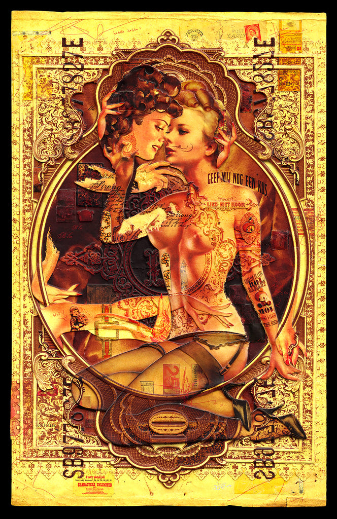 HANDIEDAN 'Give Me Another Kiss' (2024) Giclée Print - Signari Gallery
