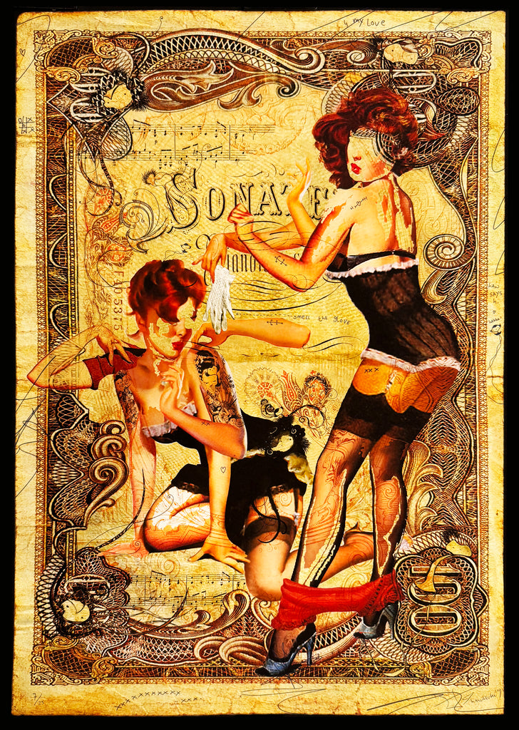 HANDIEDAN 'Smell the Glove' (2009) Hand-Signed Giclée Print - Signari Gallery